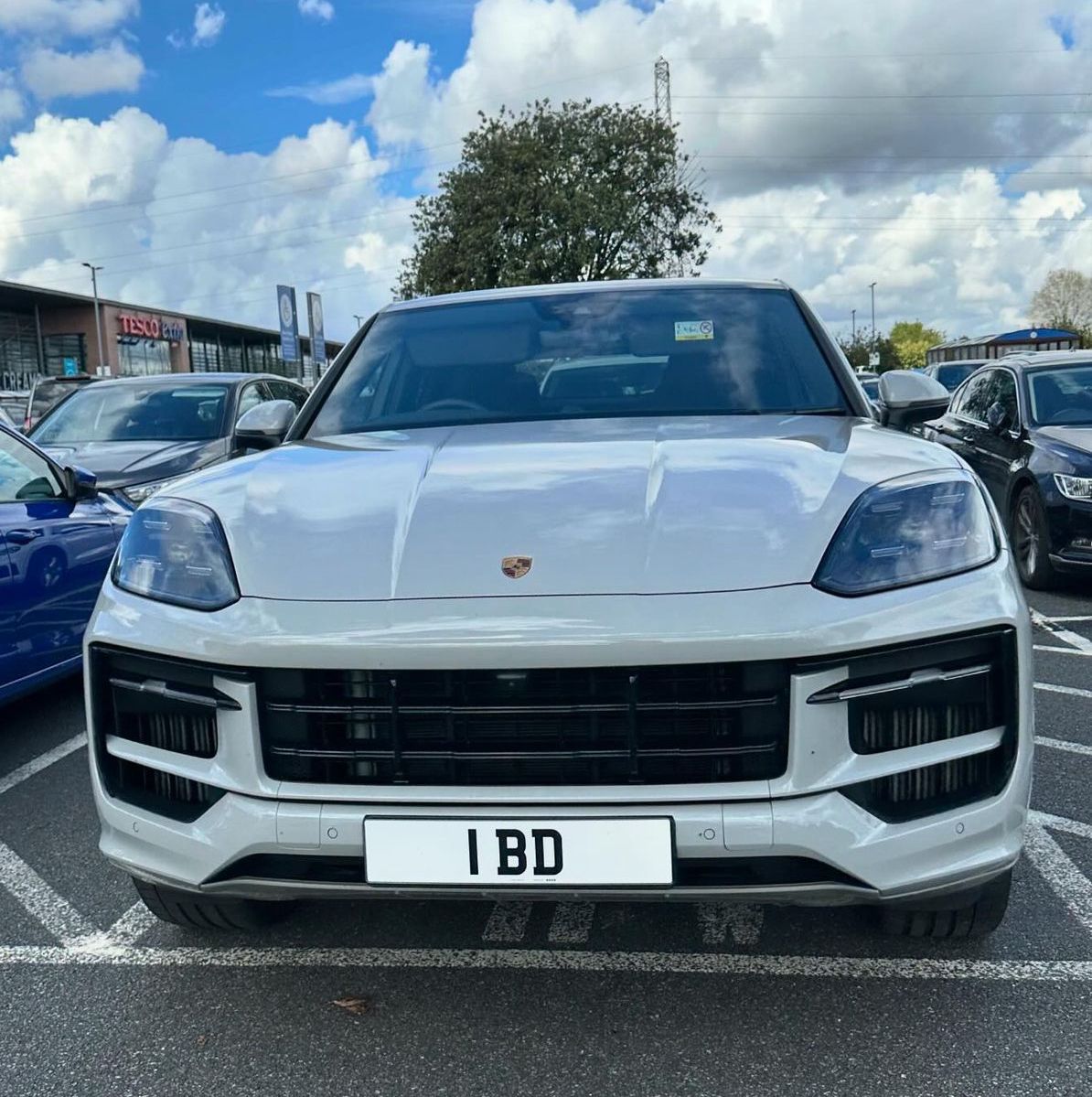 UK Number Plate 1 BD